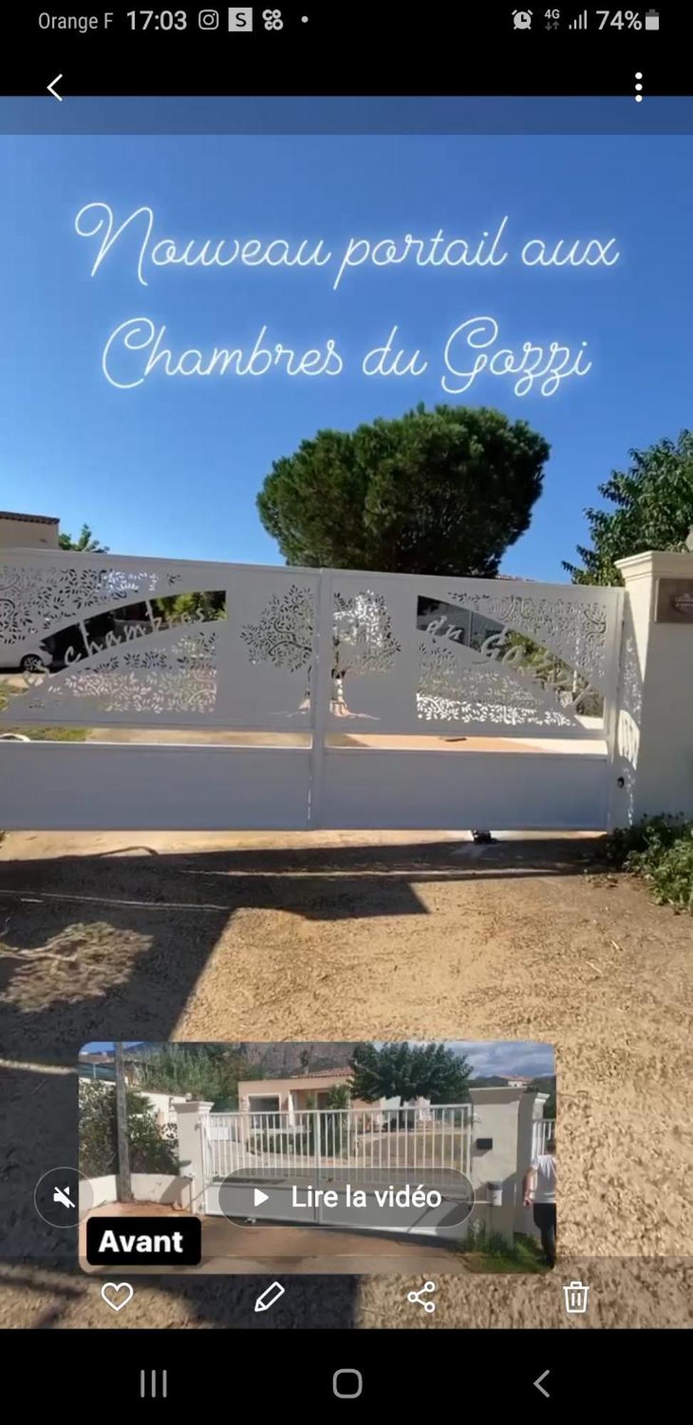 Chambres Du Gozzi Afa Esterno foto